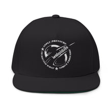 APPLY PRESSURE - BLACK/BLACK & GREY EMBROIDERED SNAPBACK HAT