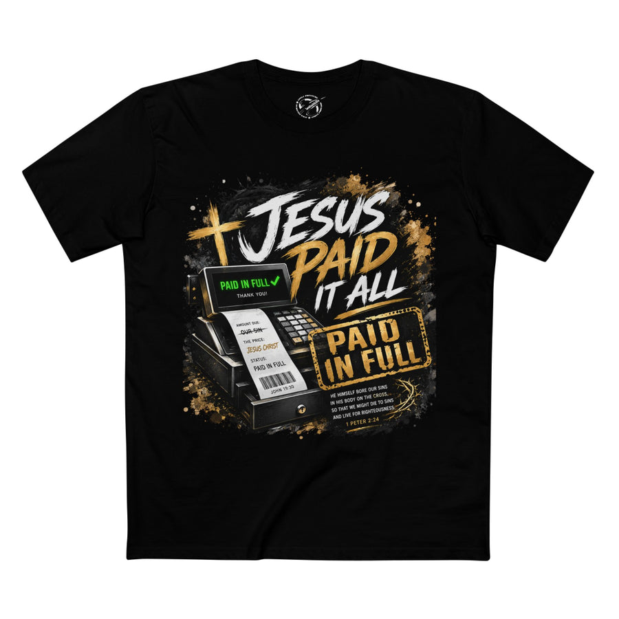 Jesus Paid It All - Premium Graphic Tee