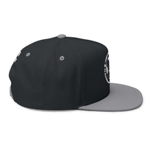 APPLY PRESSURE - BLACK/BLACK & GREY EMBROIDERED SNAPBACK HAT