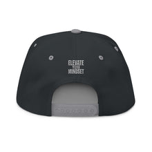 APPLY PRESSURE - BLACK/BLACK & GREY EMBROIDERED SNAPBACK HAT