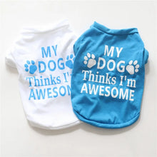 Fashionable pet clothes cute dog vest shirt dog costume cats clothes Corton puppies small dog pet clothes costume Ropa Perro