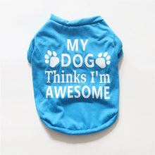 Fashionable pet clothes cute dog vest shirt dog costume cats clothes Corton puppies small dog pet clothes costume Ropa Perro