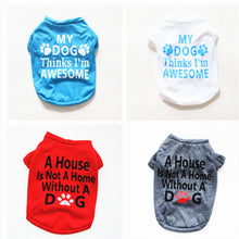 Fashionable pet clothes cute dog vest shirt dog costume cats clothes Corton puppies small dog pet clothes costume Ropa Perro